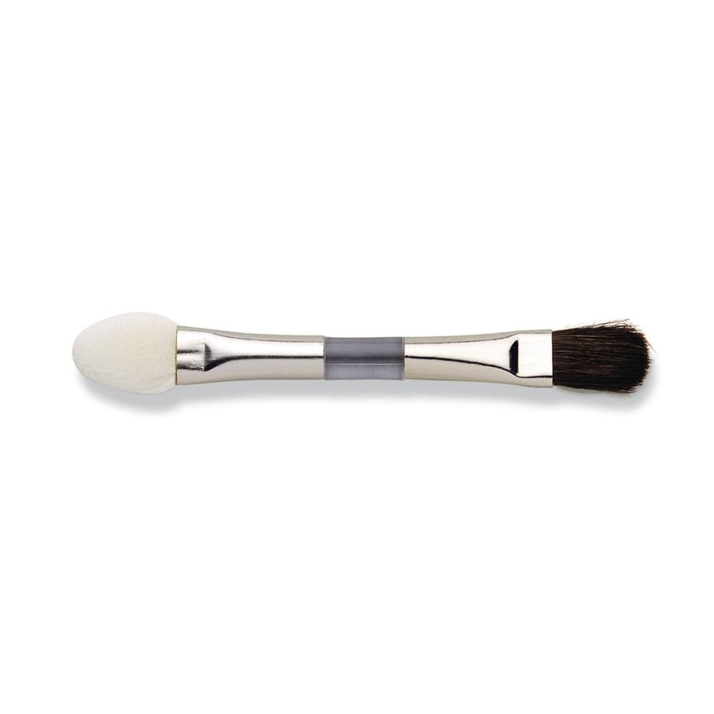 Кисточка двойная для теней Double Brush Eyeshadow