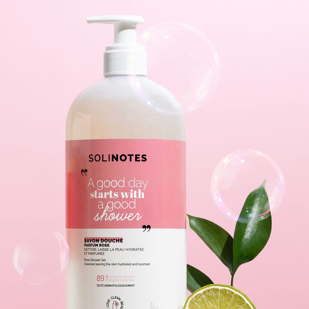Гель для душа с ароматом розы Solinotes Rose Shower Gel, 1л - фото 2