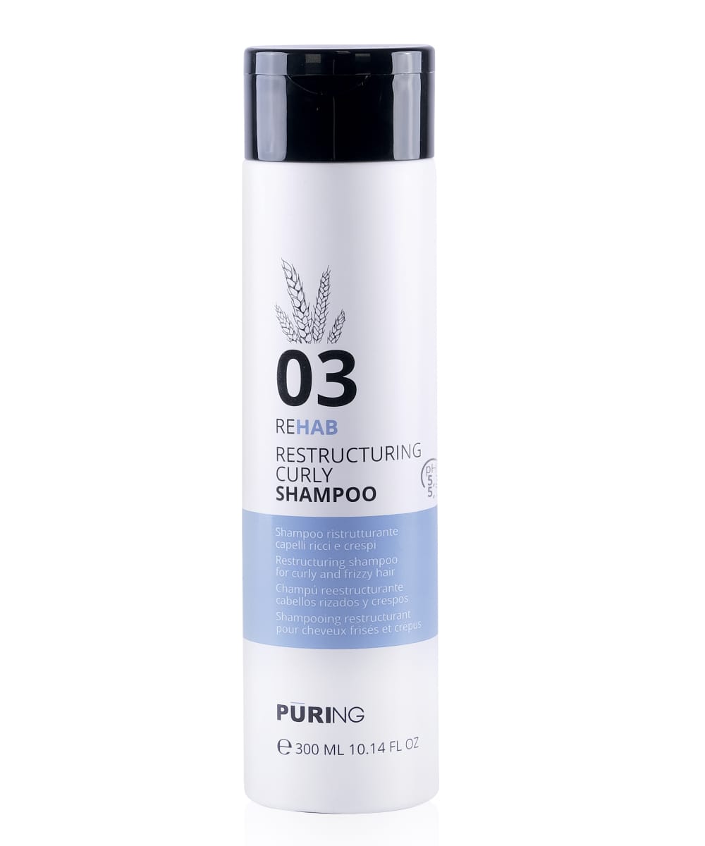 Шампунь для кудрявых волос реструктурирующий 03 Rehab Restructuring Curly Shampoo, 300 мл