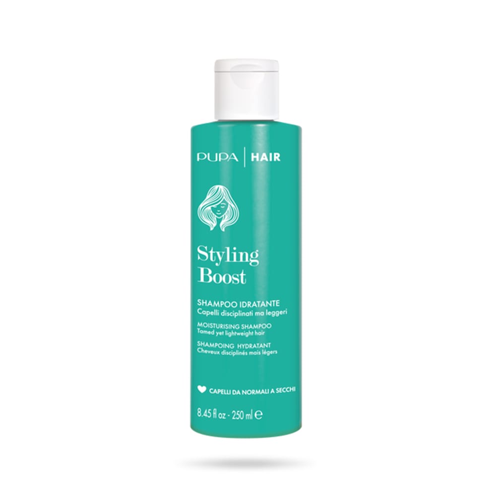 Шампунь увлажняющий для нормальных и сухих волос Styling Boost Moisturising Shampoo, 250 м
