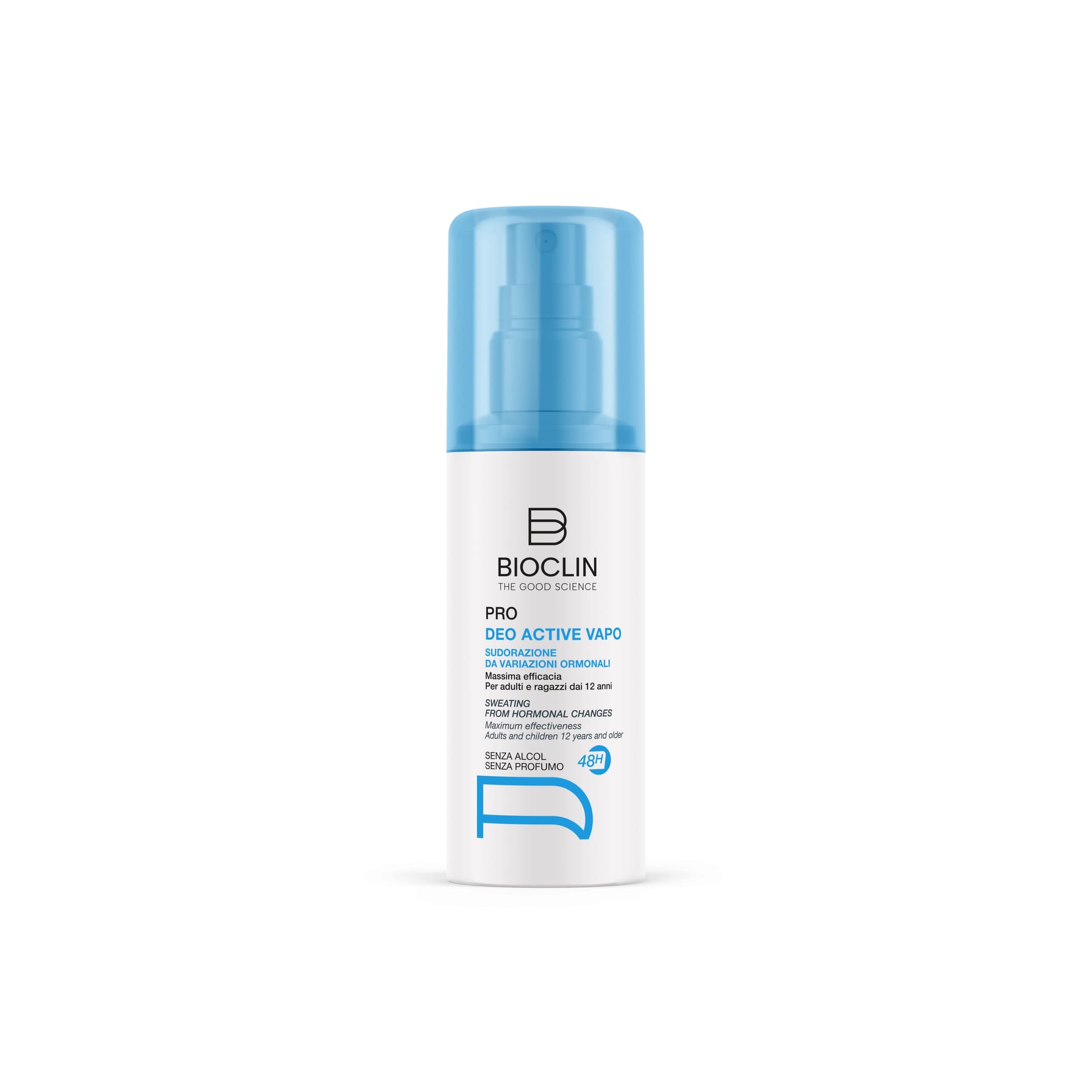Bioclin Pro Deo Active Vapo Дезодорант при интенсивном потоотделении для детей с 12 лет и взр, 100 мл