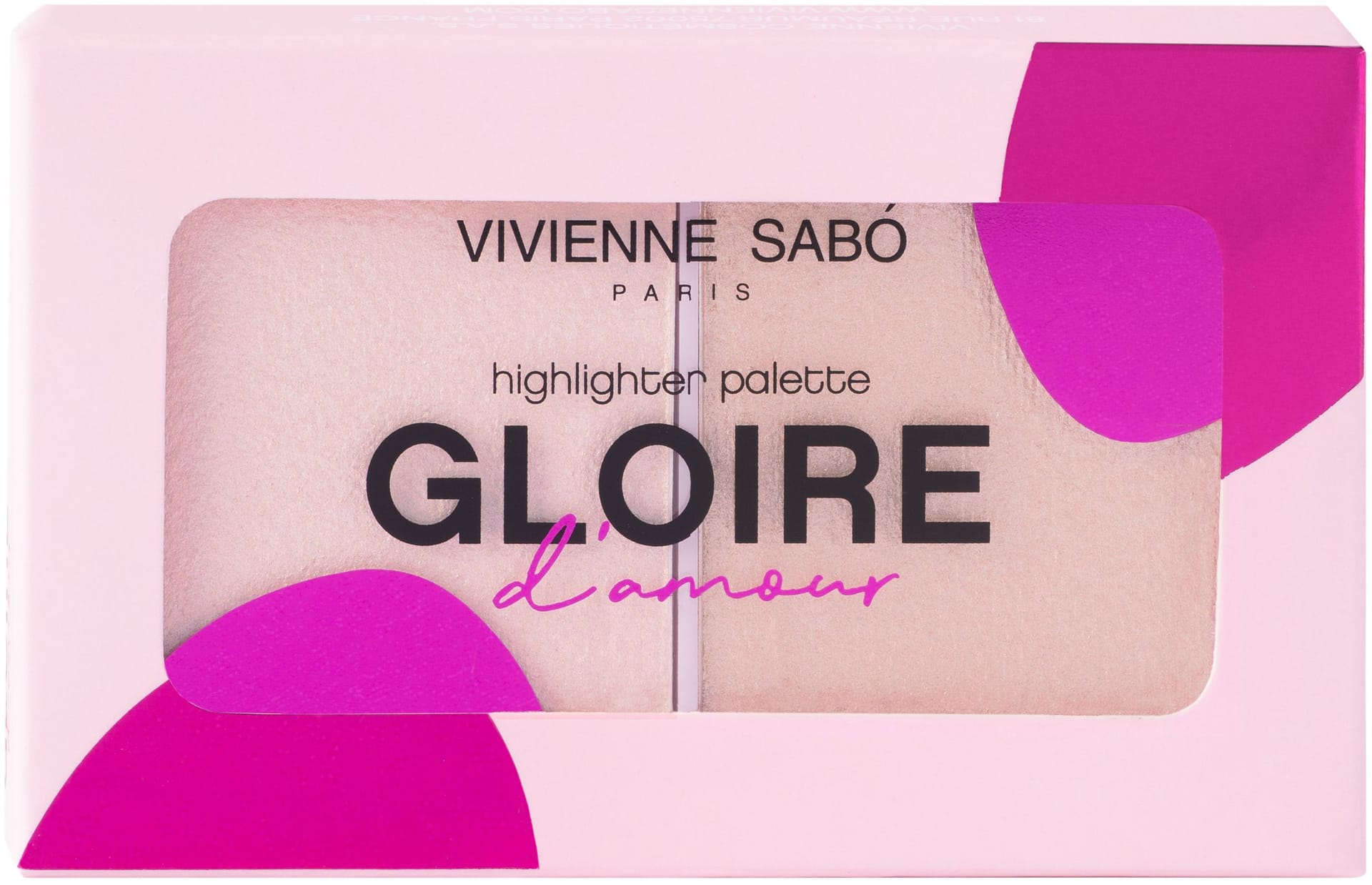 Палетка хайлайтеров Gloire d'amour