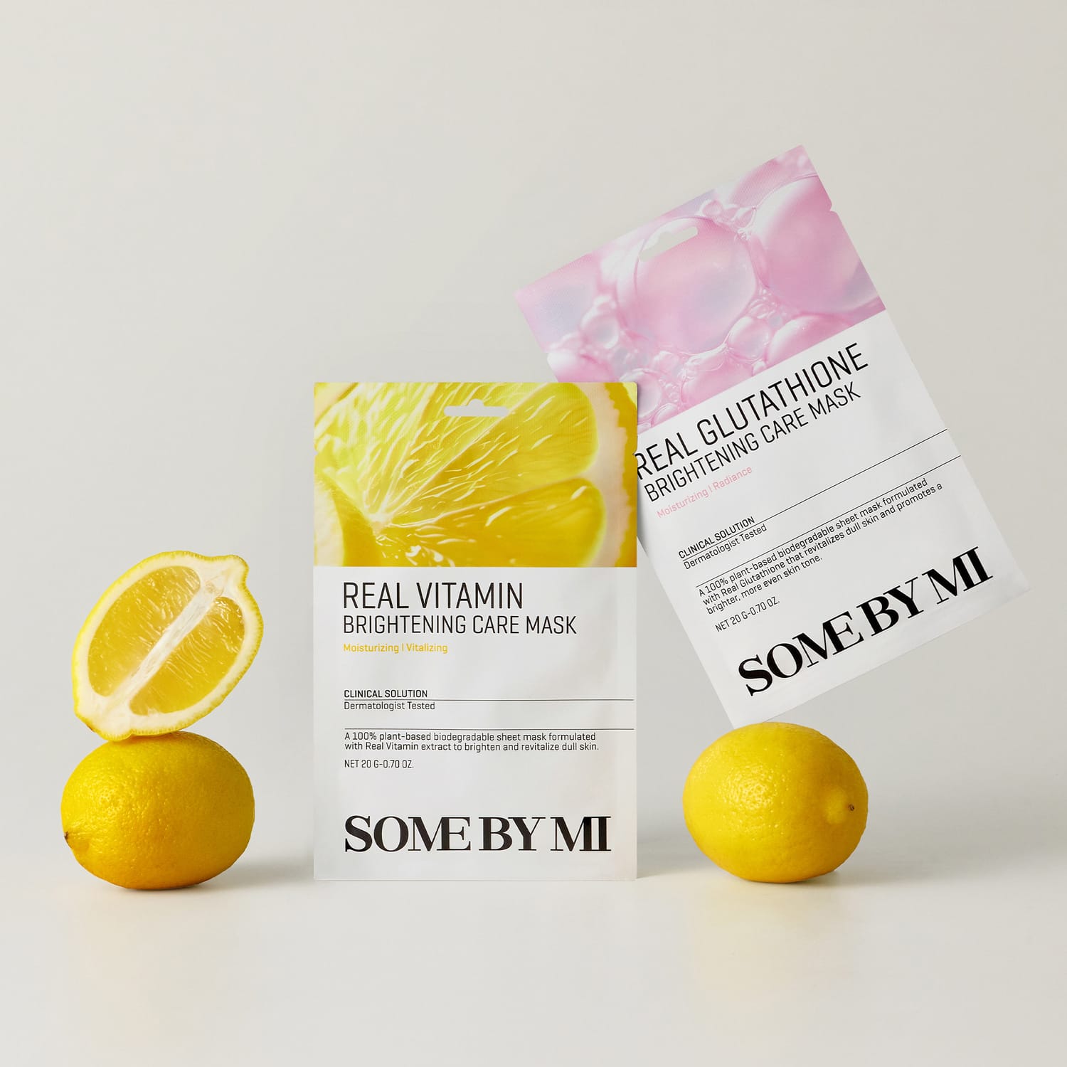 Увлажняющая, обновляющая тканевая маска для сияния кожи лица Real Vitamin Brightening Care Mask, 20 г - фото 3